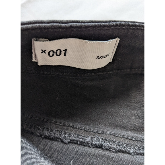 ASOS Tall Collusion High Rise Black Skinny Jeans - Picture 4 of 5